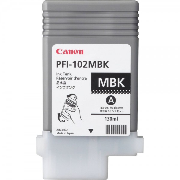 CARTUCHO TINTA PFI-102MBK NEGRO MATTE