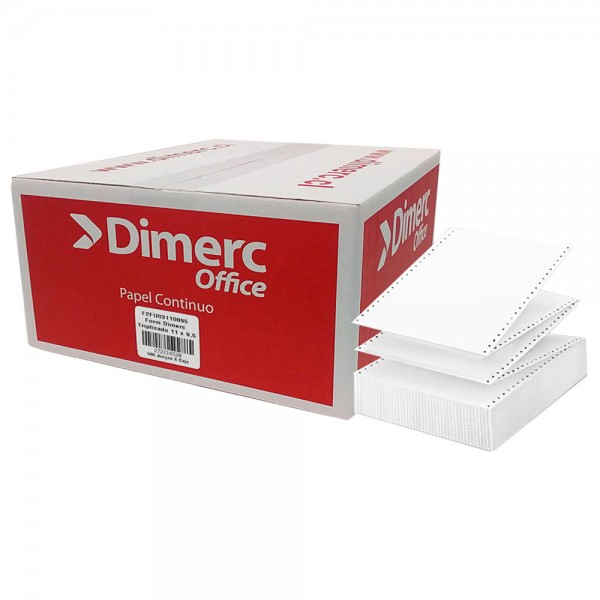 PAPEL CONTINUO AUTOCOPIADO TRIPLICADO 11X9.5 X3 500 HOJAS