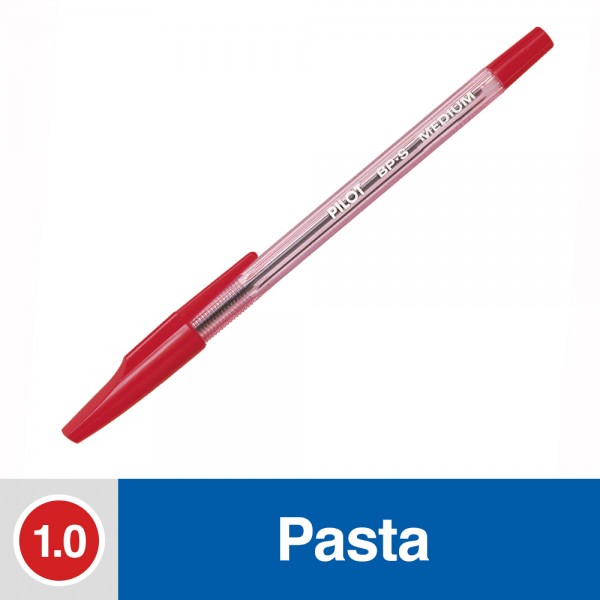LAPIZ PASTA PUNTA MEDIA ROJO 1.0 MM