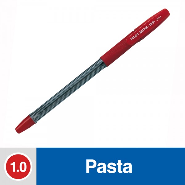 LAPIZ PASTA PUNTA MEDIA ROJO 1.0 MM