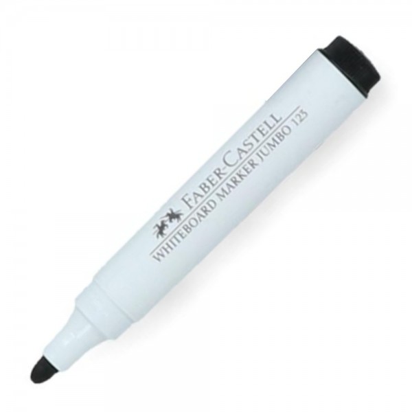 MARCADOR PIZARRA 123 COLOR NEGRO DESECHABLE