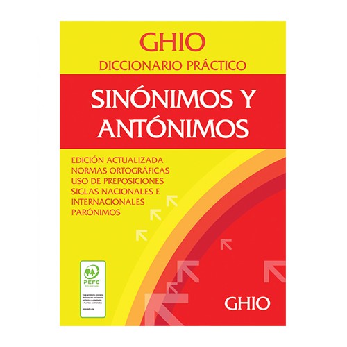 DICCIONARIO PRACTICO SINONIMO ANTONIMO 18 X 13 CM N 32