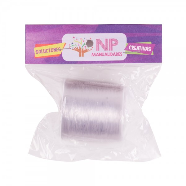 HILO DE PESCAR NYLON 0.5 MM TRANSPARENTE 48 MT