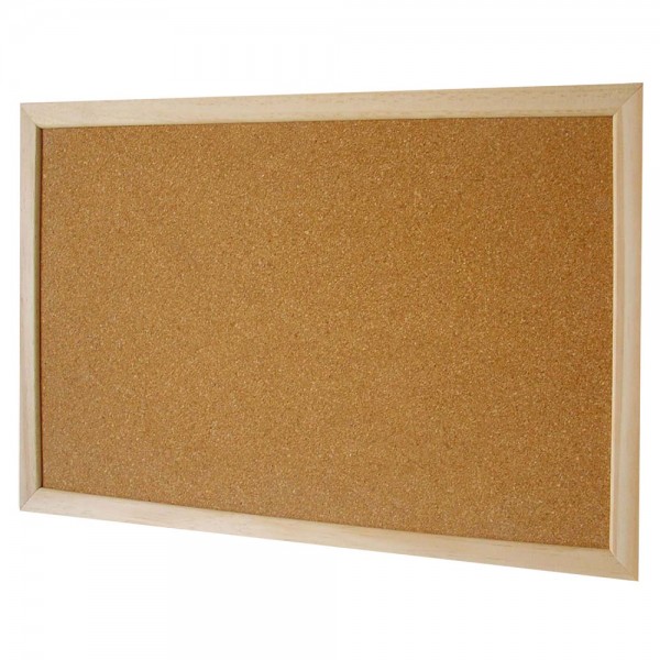 PIZARRA CORCHO MARCO MADERA 30X45