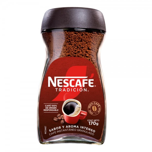 CAFE INSTANTEO TRADICION VIDRIO 170 GR