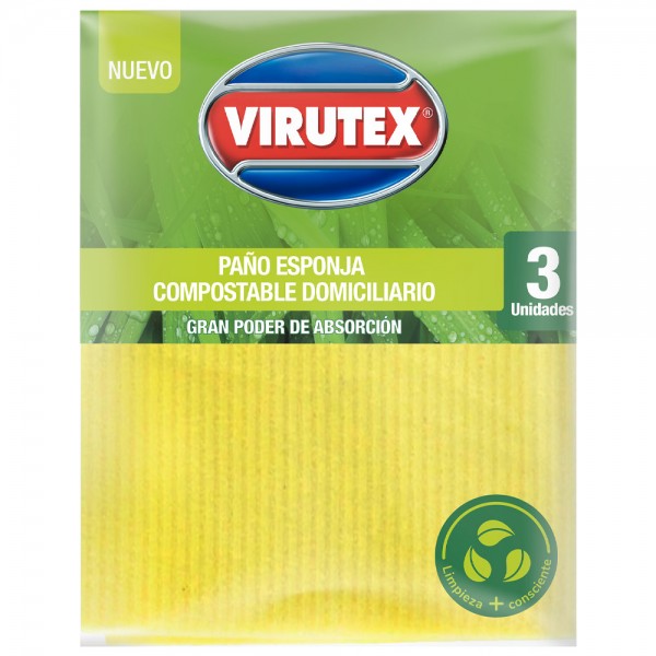 PAÑO COCINA MULTIPAÑO SPONGI ABSORBENTE 3 UN