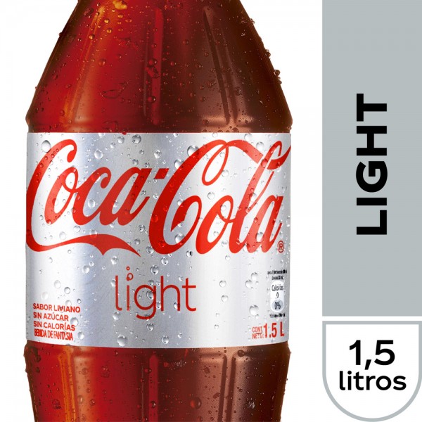 BEBIDA DESECHABLE COCA COLA LIGHT 1.5 LT