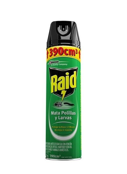 INSECTICIDA AEROSOL POLILLAS Y LARVAS 390 CC