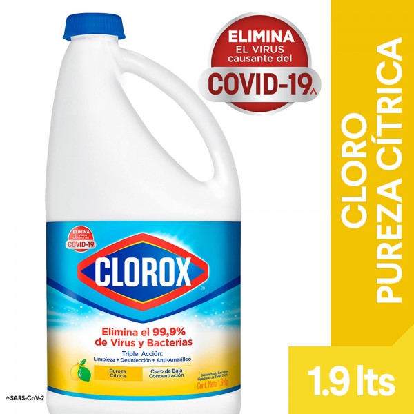 CLORO TRADICIONAL 1.9 LT MULTISUPERFICIES CITRICO