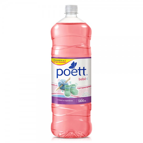 LIMPIADOR DE PISOS AROMA BEBE 1.8 LT