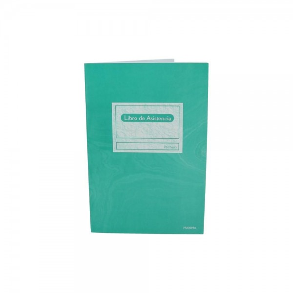 LIBRO ASISTENCIA LINEAL FOLIADO 26 HOJAS