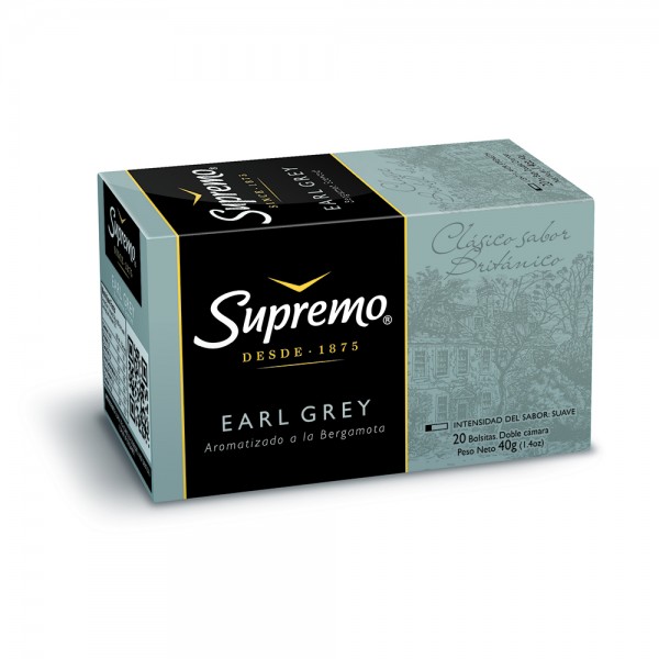 TE PREMIUM EARL GREY 20 BOLSAS
