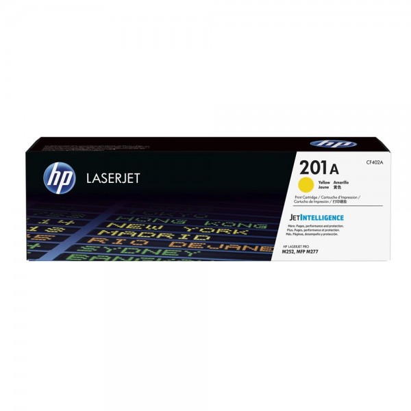 TONER CF402A 201A AMARILLO 1400 PAGINAS