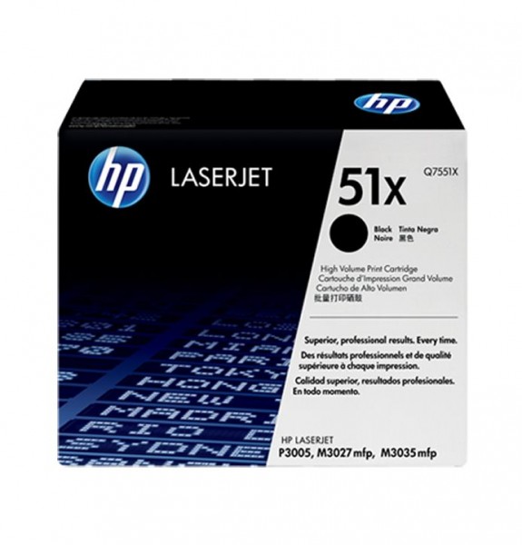 TONER Q7551X 51X NEGRO 13000 PAGINAS