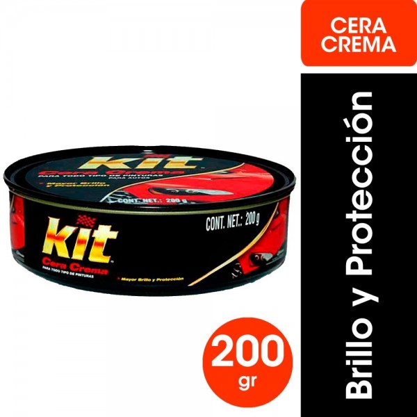 CERA CREMA PARA AUTO 200 GR