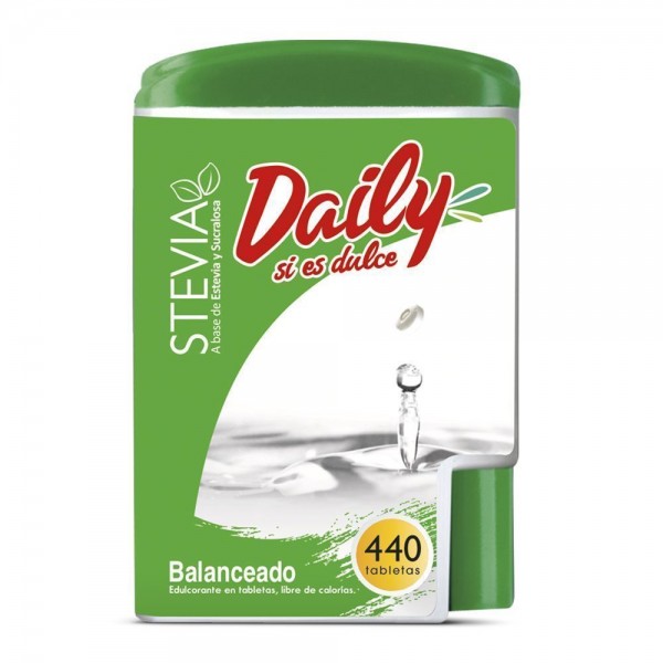 ENDULZANTE EN TABLETAS STEVIA 440 UN