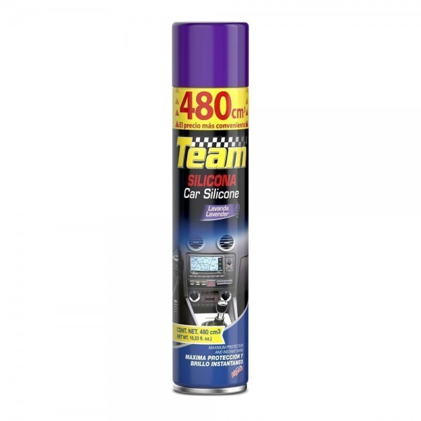SILICONA LAVANDA AUTOMOVIL 480 CC