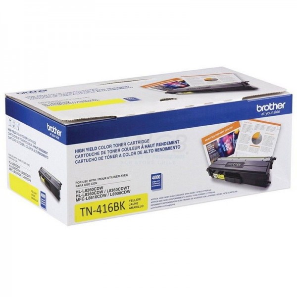 TONER TN416Y AMARILLO 6500 PAGINAS